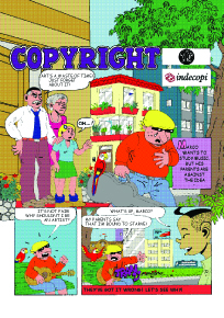 Copyright - Comic book